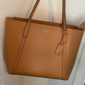 Kate Spade Large Classic Saddle Brown Cara Tote